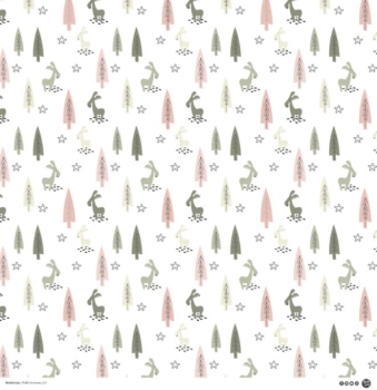 Modascrap Paper Pack 12x12 - Fluffy Xmas